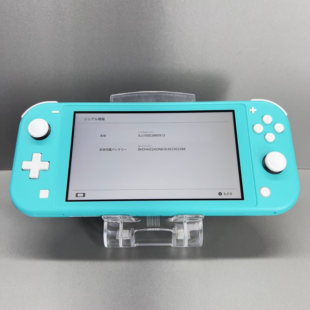 【クーポン対象外】 動作品】スイッチライト ターコイズ メンテナンス済み 本体のみ Nintendo Switch