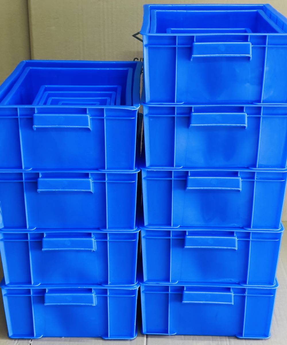新品訳あり・プラスチックコンテナ大中小6種類×9セット54個まとめて パーツボックス ツールケース 大量セット BOX パーツケース71_画像10