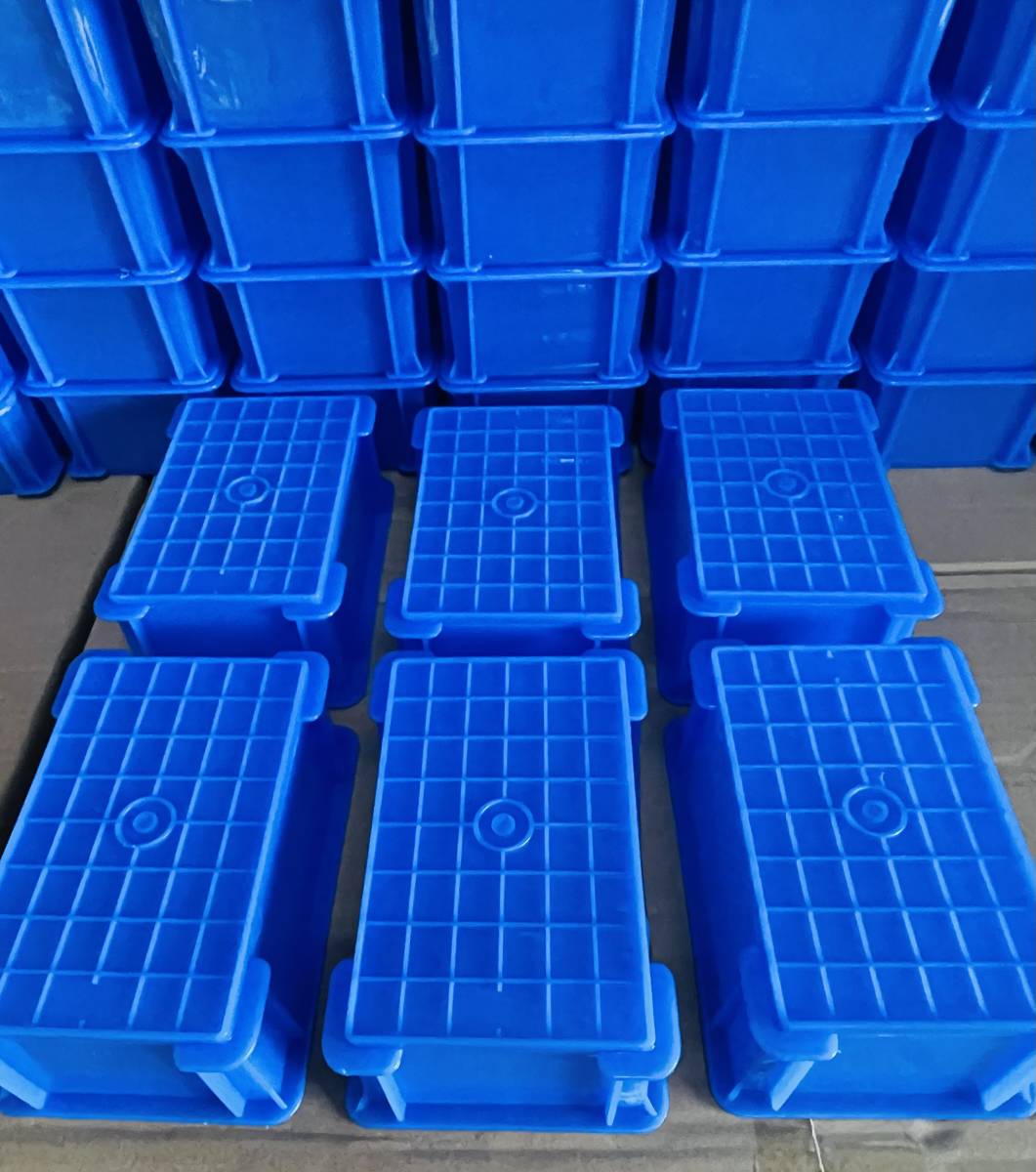 新品訳あり・プラスチックコンテナ180個セット青[140×95×54mm]パーツボックス ツールケース 大量セット BOX パーツケースの画像5