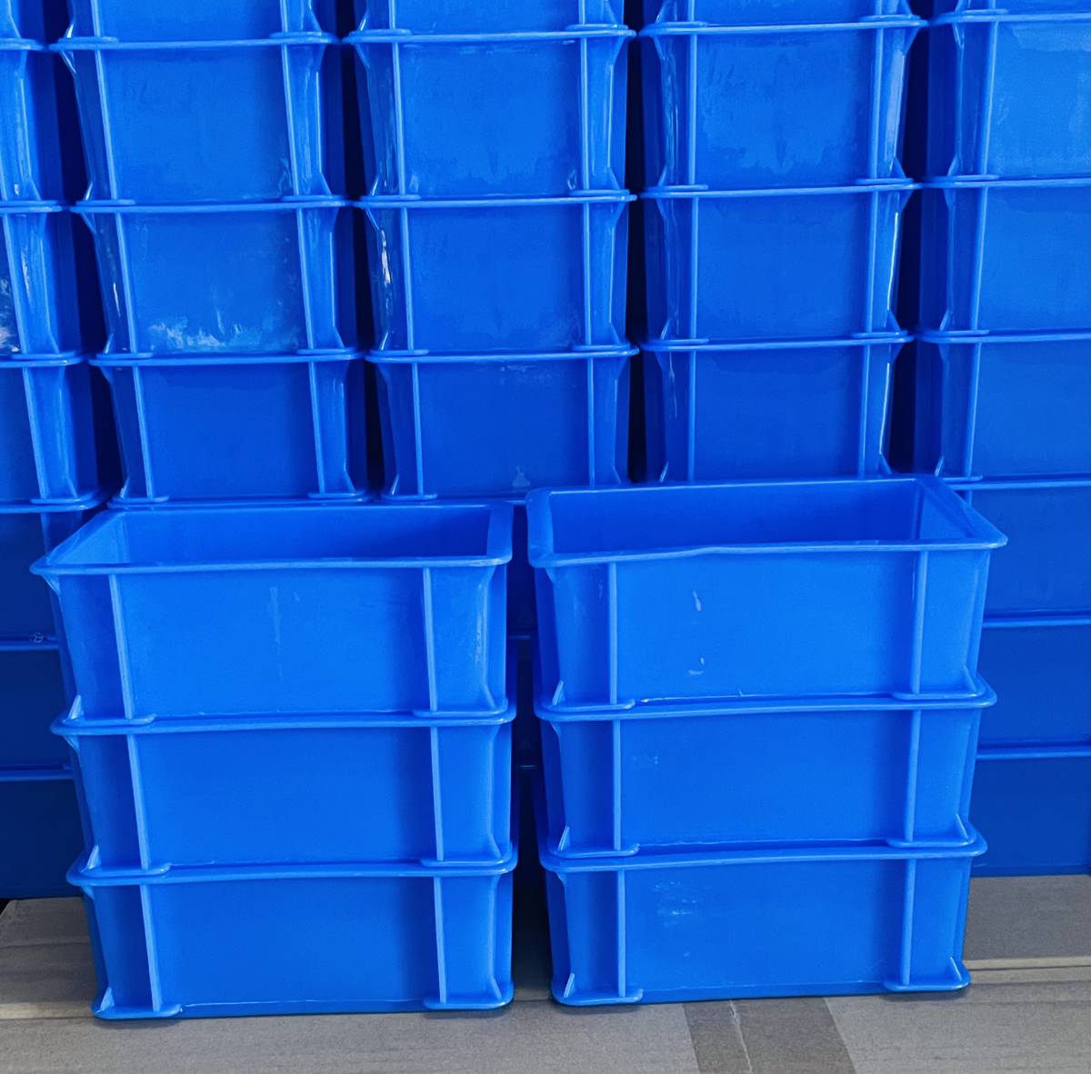 新品訳あり・プラスチックコンテナ180個セット青[140×95×54mm]パーツボックス ツールケース 大量セット BOX パーツケースの画像6