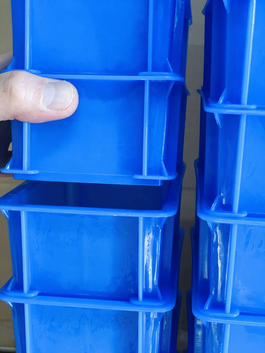 新品訳あり・プラスチックコンテナ180個セット青[140×95×54mm]パーツボックス ツールケース 大量セット BOX パーツケースの画像7