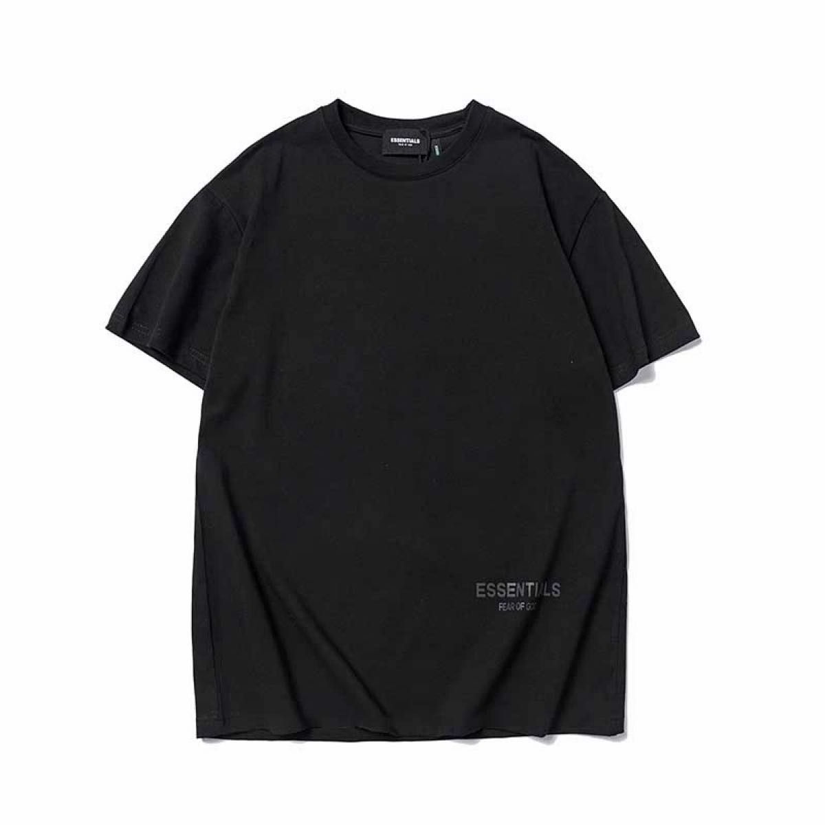 FOG Essentials Tシャツ　エッセンシャルズ 半袖 後ろ大きいLOGO 薄手 男女兼用  M