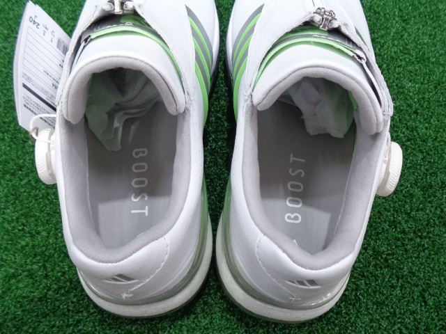 GK. три .# новый товар 478 [ женский ] Adidas * Tour 360 24 BOA*24.5cm*IF0264* белый * soft шиповки обувь *. сделка 