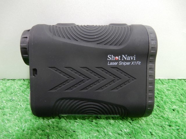 GK緑★ 445 【中古ナビ】★Shot Navi Laser Sniper X1Fit★ショットナビ★距離計★ケース付★お値打ち★_画像2