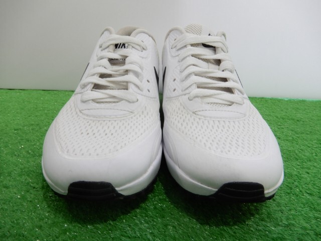 GK green * 189 [ used shoes ]* Nike *AIR MAX 90 G CU9978-101*25.5cm* white × black * value *