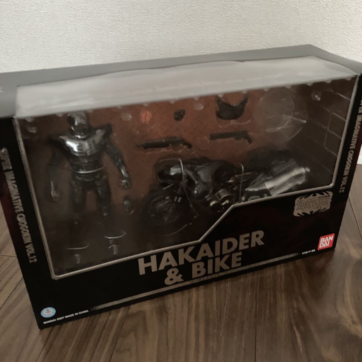  unopened S.I.C. CLASSICS Classics 2007 VOL.12 HAKAIDER & BIKE is ka Ida -& bike Android Kikaider figure 