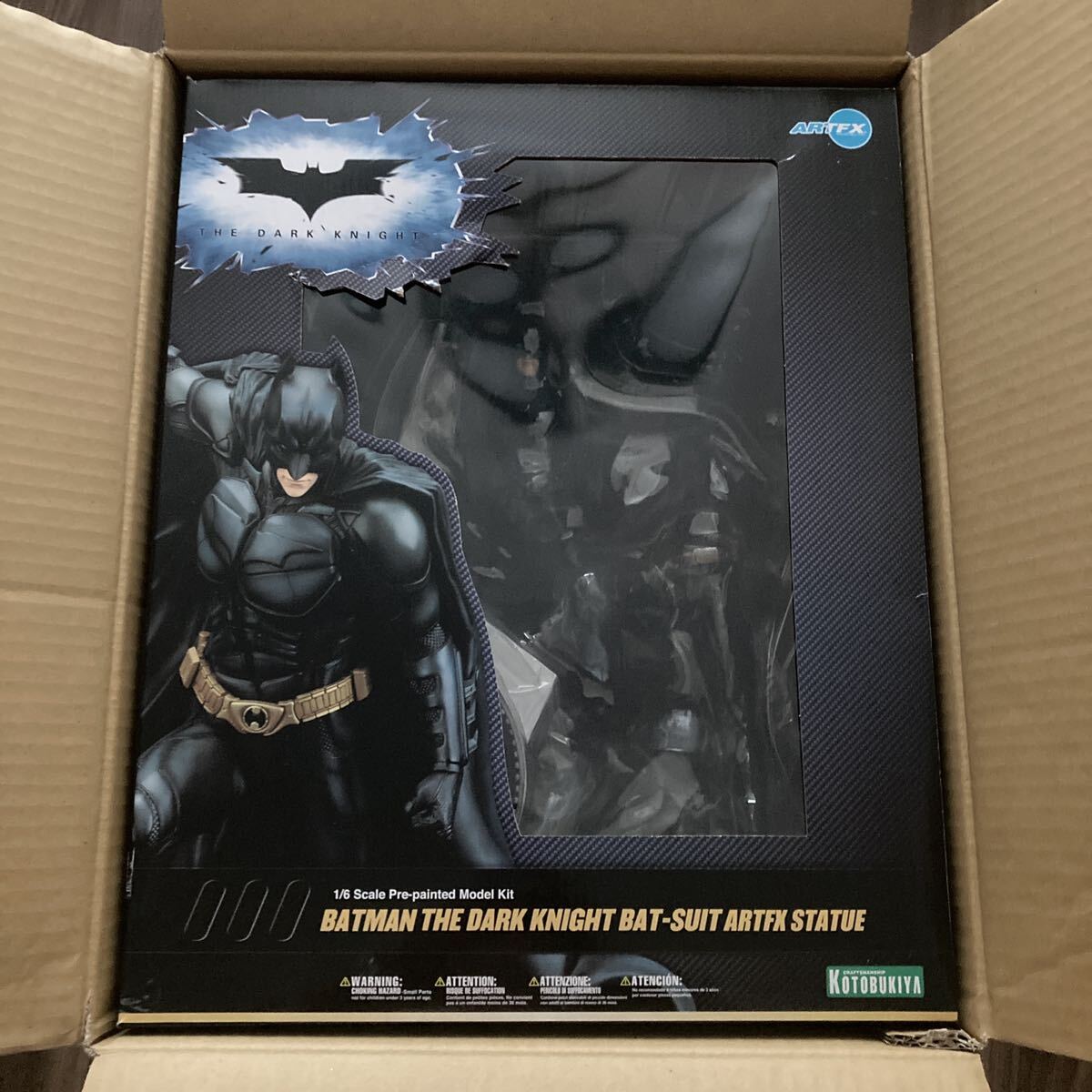 未開封 コトブキヤ バッドマン ダークナイト BATMAN THE DARK KNIGHT BAT-SUIT ARTFX STATUE 1/6スケール フィギュア_画像9