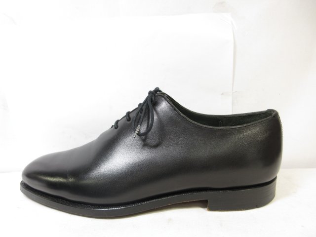 超美品【SHIPTON シプトン】英国製 RUSHDEN ホールカット レザー ドレスシューズ 紳士靴 (メンズ) size7.5D ブラック■30MZA4796■_画像5