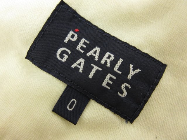 【パーリーゲイツ PEARLY GATES】 コットンカーゴパンツ 055-131302 (レディース) size0 カーキグリーン系 ■5LP2381■_画像5