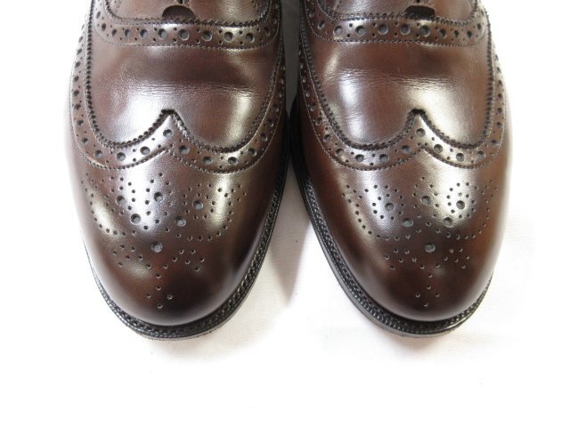 HH超美品 【エドワードグリーン EDWARD GREEN】 36780 マルバーン Malvern ドレスシューズ 紳士靴 (メンズ) size7F202 茶系 ■15HT2574■_画像3