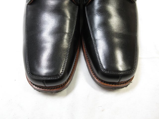 極美品 【スコッチグレイン SCOTCH GRAIN】 F-9309 レザー 外羽根 ドレスシューズ 紳士靴 (メンズ) size23.5 ブラック ■30MZA4873■_画像3