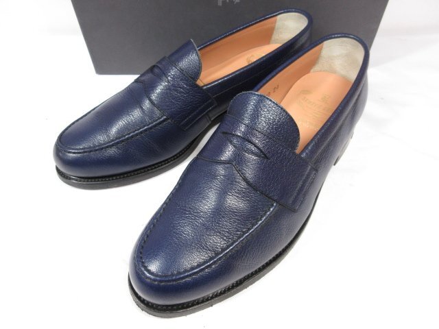  super-beauty goods [ Scotch gray nSCOTCH GRAIN] SF-1240 Takumi series Chevrolet The - coin Loafer shoes ( men's ) size24EEE navy #30MZA4946