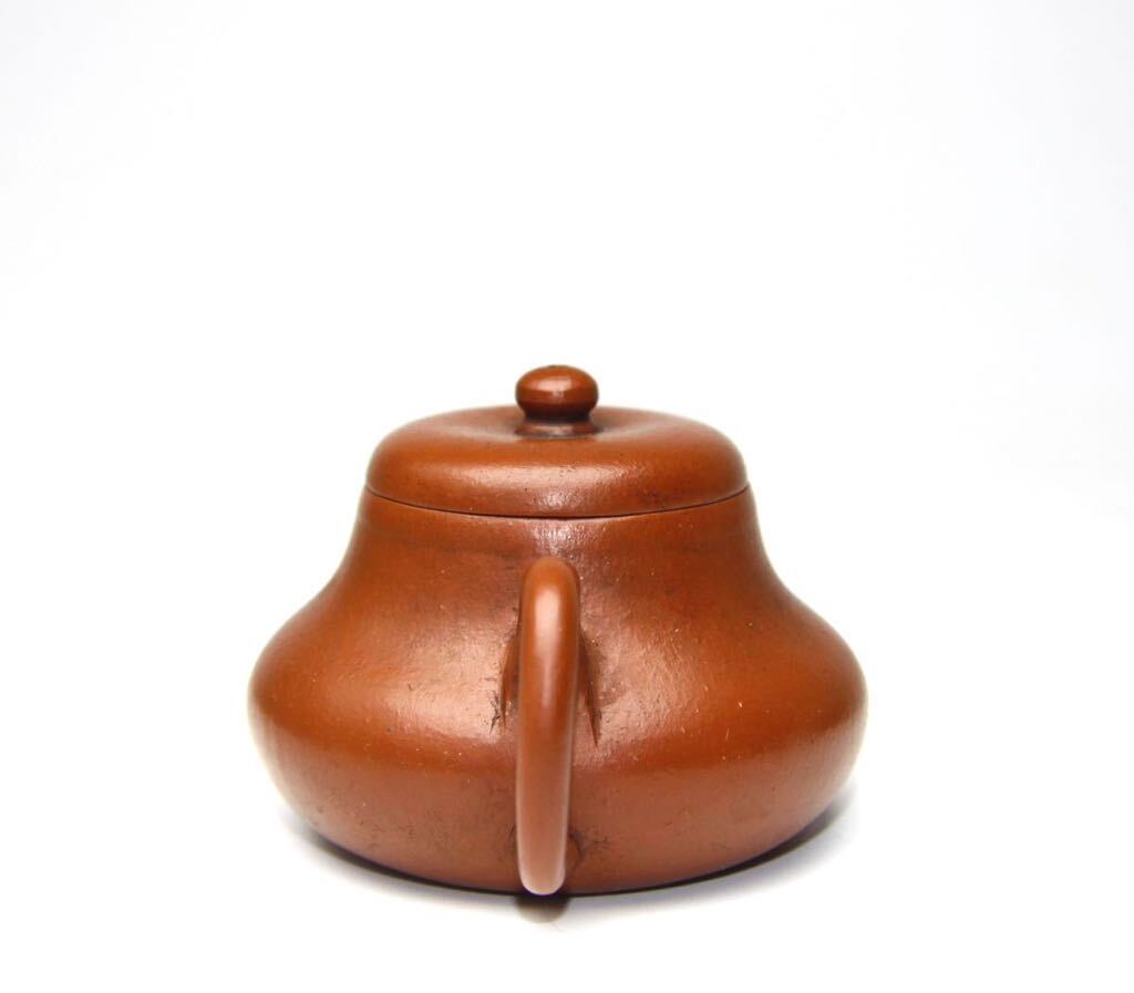 時代唐物 朱泥 紫砂 後手 寶珠鈕 急須 茶銚 在銘 煎茶道具 煎茶 時代唐物 朱泥 紫砂 後手 寶珠鈕 急須 茶銚 在銘 煎茶道具 煎茶