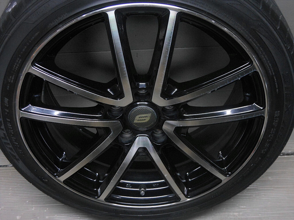 BRANDLE 18×7.5J 5H PCD114.3 IS55 215/45R18 ノア、ヴォクシー、エスクァイア、ステップワゴン他_画像6