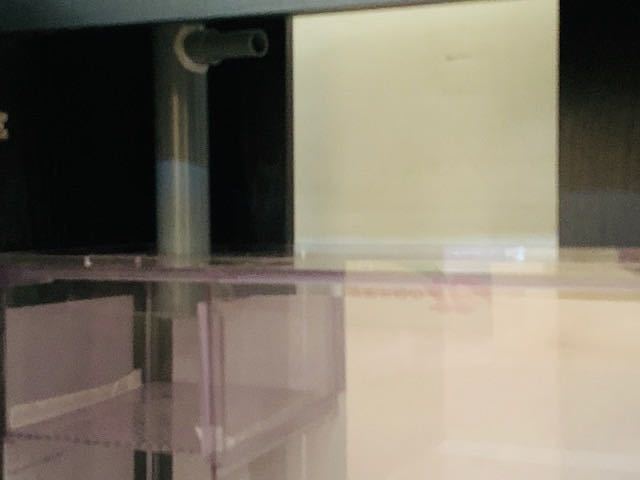 1台限定 900×300×300オーバーフローセット(水槽・プロスタイルキャビ・濾過槽) ブラックシリコン 未使用品 の画像4