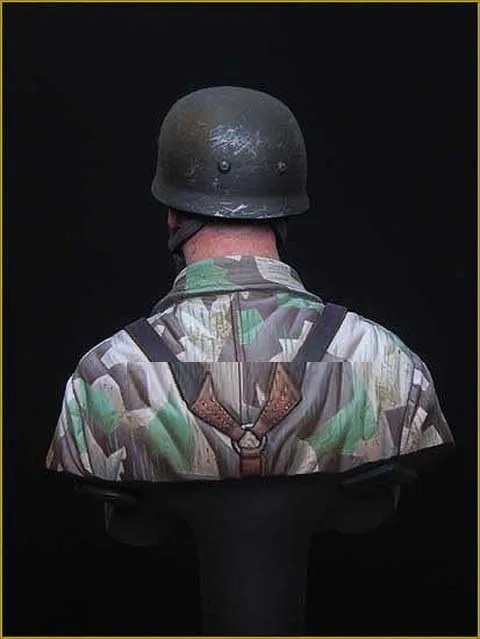 1:10 バスト 樹脂 模型 大戦 兵士 Fallschirmjager レジン フィギュア 未塗装 未組み立て 胸像 フィギュア 世界大戦 軍人 G698_画像4