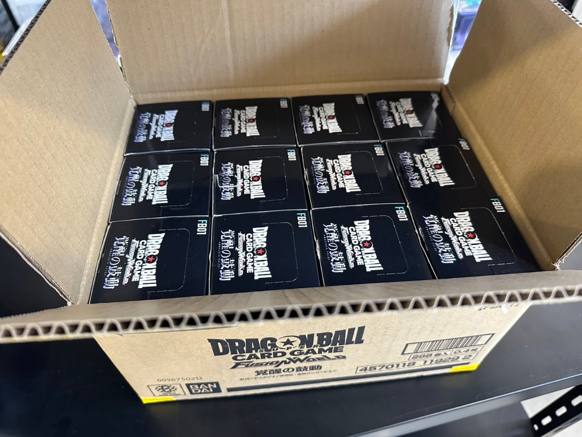 ドラゴンボール スーパーカードゲーム 覚醒の鼓動 1カートン 12箱 12box 288packs 288パック Dragon ball フュージョンワールドの画像1