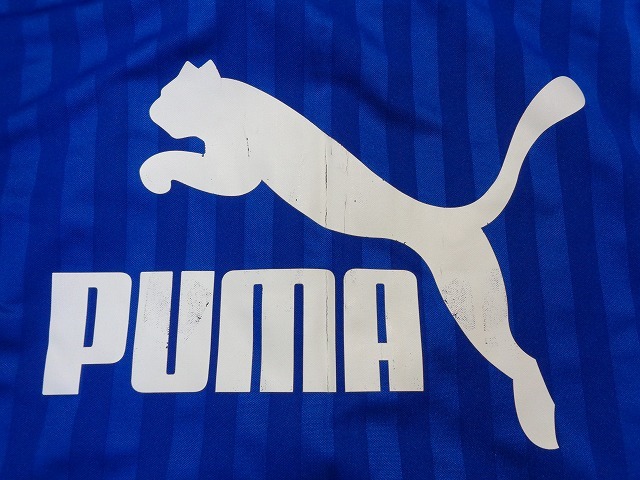 13589■美品 PUMA プーマ ジャージ 上下 セット セットアップ 青 赤 白 トリコロール ヒットユニオン SM HIT UNION 当時もの_画像3