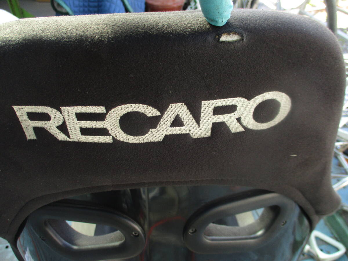 RECARO TS-G レカロ フルバケ 　頭の裏側１か所破れあり　クロネコ発送　１８０サイズ　ＴＳＧ　ＲＳＧ　_画像5