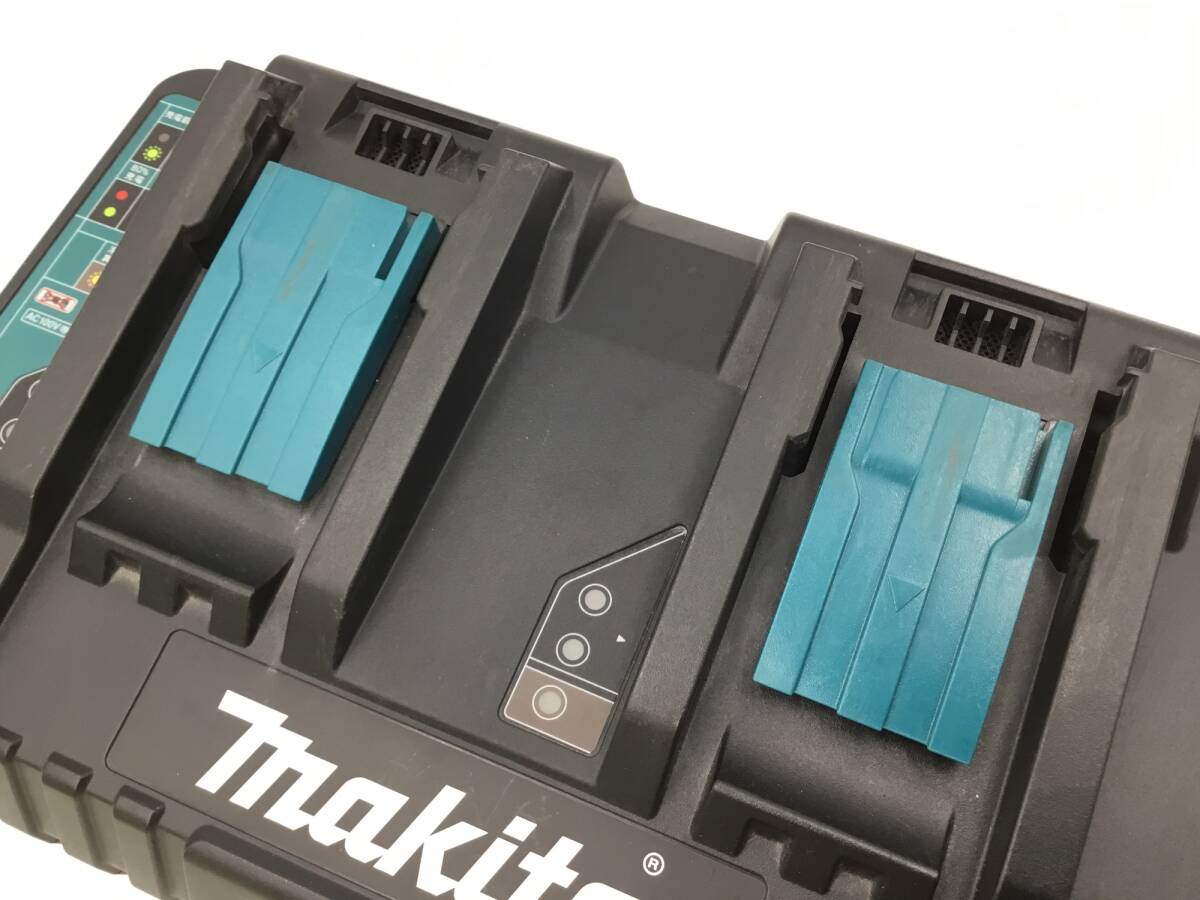 【領収書発行可】★Makita/マキタ 14.4v/18v リチウムイオンバッテリ用2口急速充電器 DC18RD [ITY61I68UE6Q]_画像2