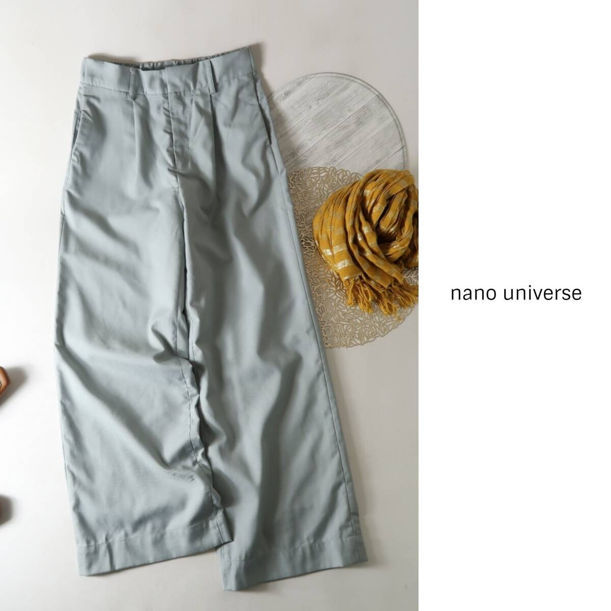  new goods * Nano Universe nano universe*... inter k wide pants free size *C-K 1343