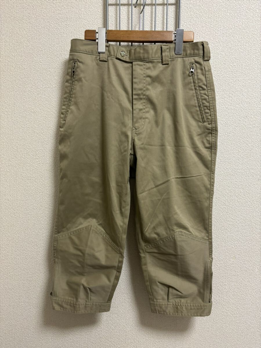 ［THE NORTH FACE］ノースフェイス クロップドパンツ　茶系　80 Y2625_画像1