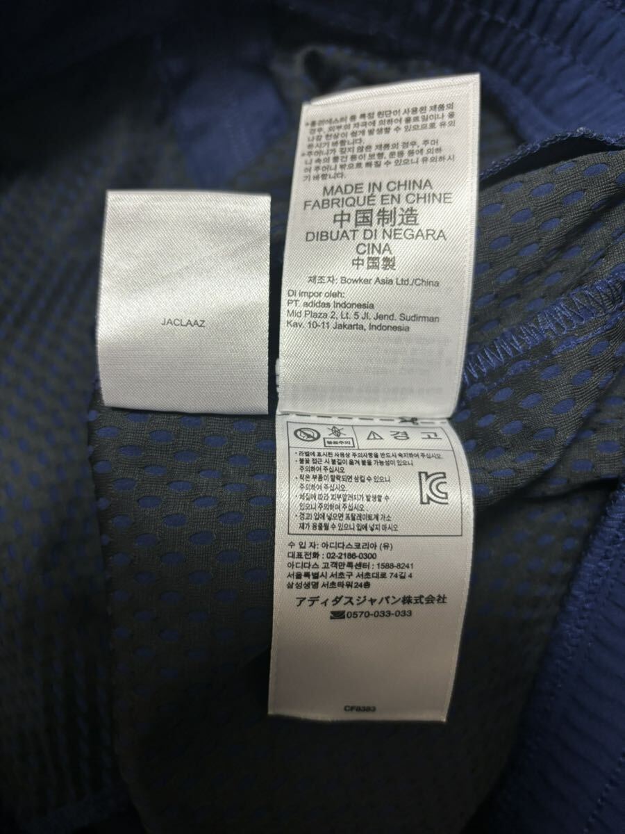 ［adidas ］アディダス　トラックジャケット　ネイビー系　L Y2655_画像8