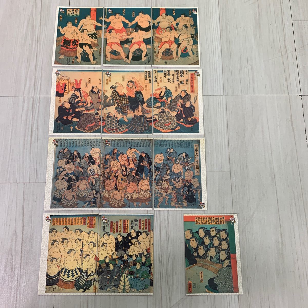 BBM 1997 相撲錦絵カード 154種　ベースボールマガジン社_画像7