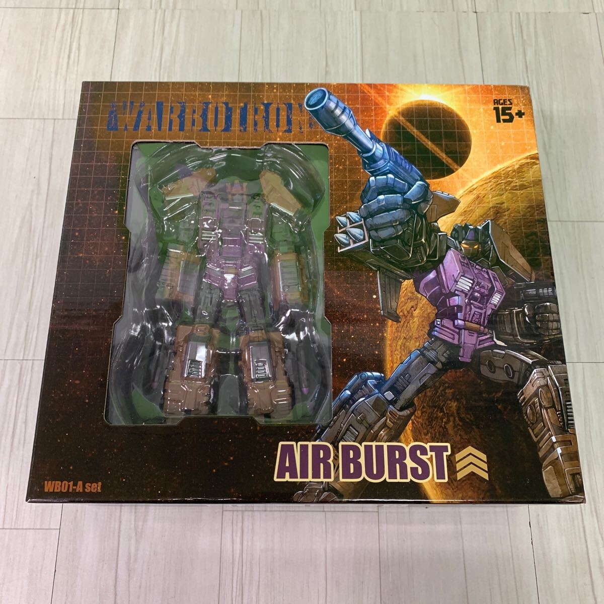 WARBOTRON ウォーボトロン WB01-A AIR BURST　ロボット アクションフィギュア_画像3