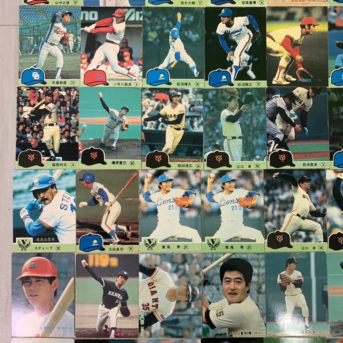 ① カルビー プロ野球カード 1984 + 1985 計100枚以上 まとめ売りの画像5