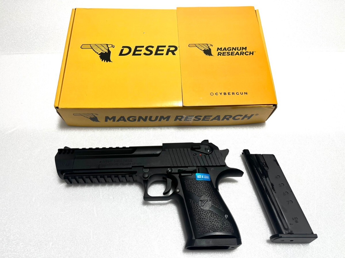 Cybergun Desert Eagle L6 .50 AE GBB Pistol (Black) デザートイーグル