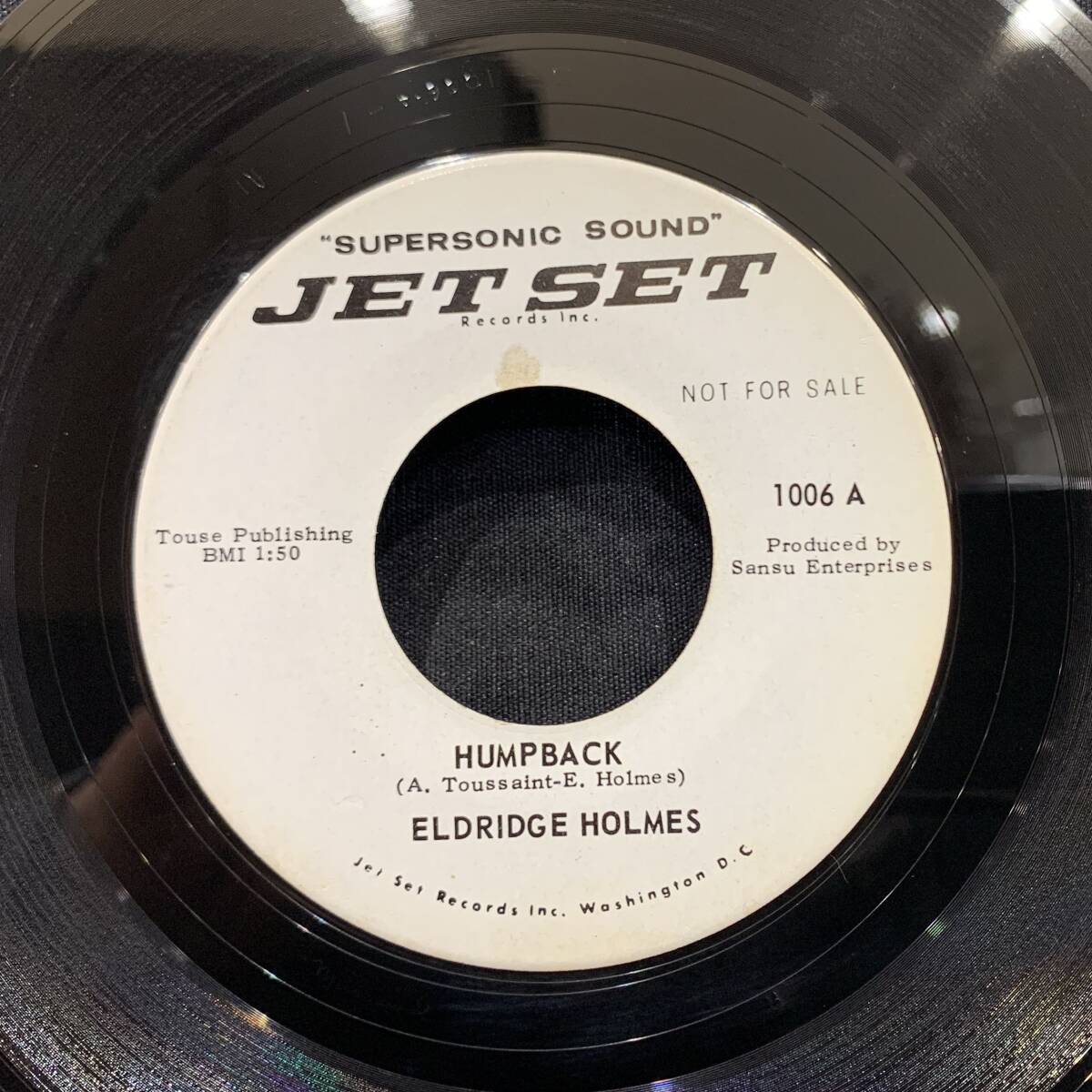 【EP】Eldridge Holmes - Humpback / I Like What You Do 1965年USオリジナル Promo　Jet Set Records 1006_画像1