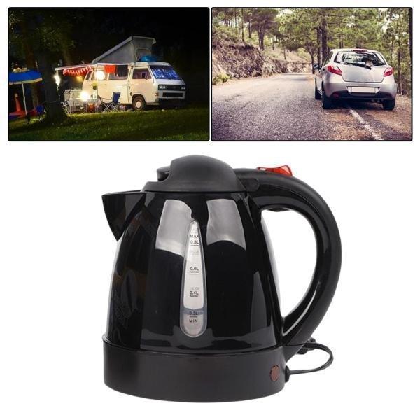  car kettle for truck pot car kettle car pot 12V/24V in-vehicle hot water ... large car 1L jet inoue. hot water travel car automatic driving CP01034