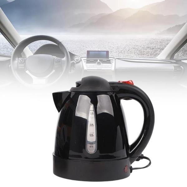  car kettle for truck pot car kettle car pot 12V/24V in-vehicle hot water ... large car 1L jet inoue. hot water travel car automatic driving CP01034