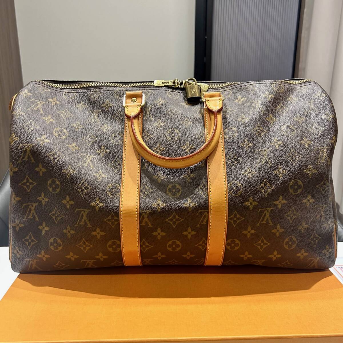 ルイヴィトン LOUIS VUITTON ボストンバッグ M41428 キーポル45 モノグラム・キャンバス バッグ モノグラムの画像2