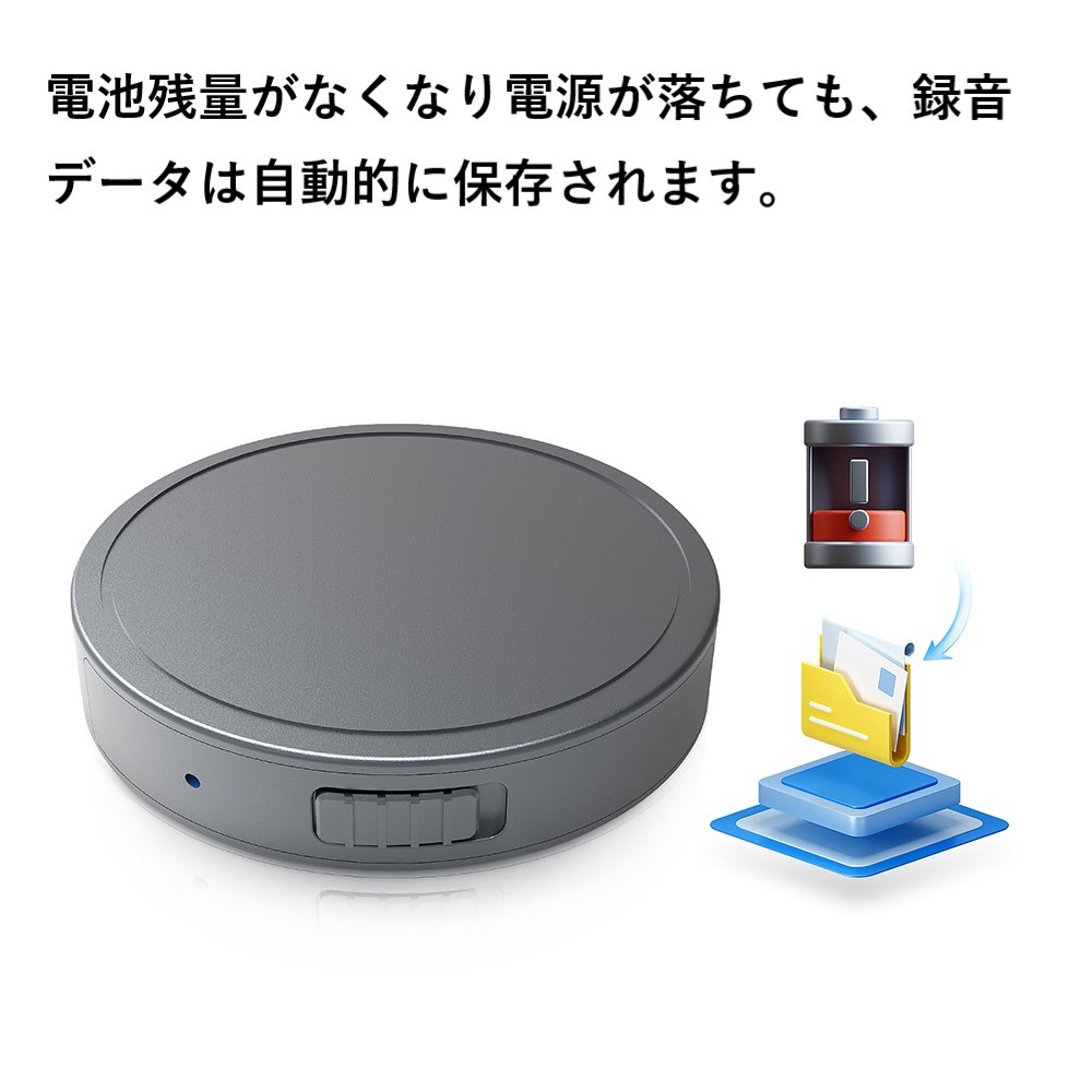 ボイスレコーダー大容量 128GB 売り切り品の画像4