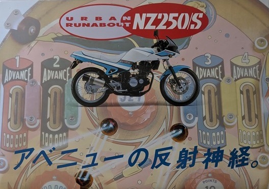 NZ250 / NZ250S　(NJ44A)　車体カタログ　NZ250　NZ250S　古本・即決・送料無料　管理№ 6705 W_画像2