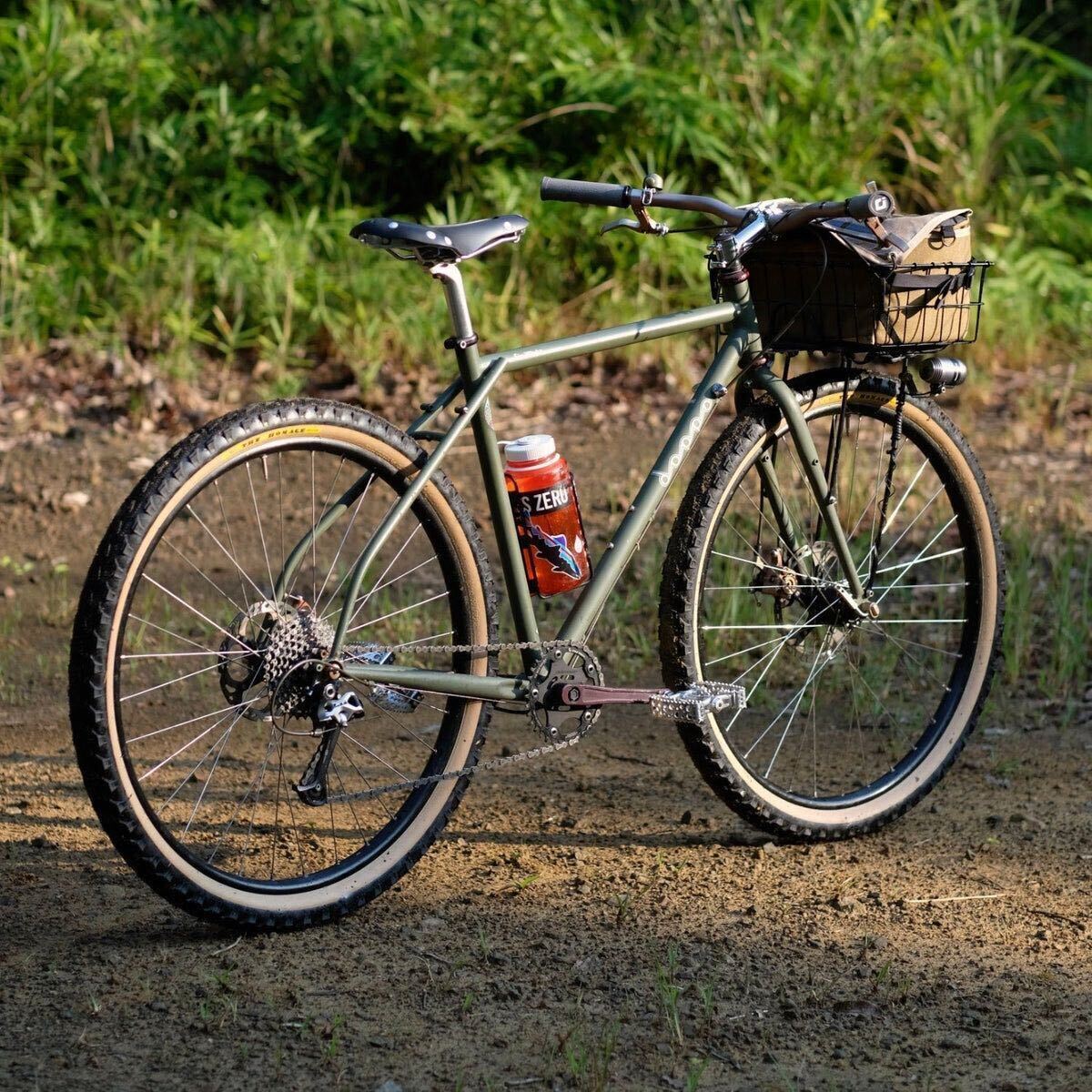 SIMWORKS シムワークス パナレーサー The Homage 650b 55b 27.5 タイヤ blue lug surly rivendell crustbikes all-city等にの画像6