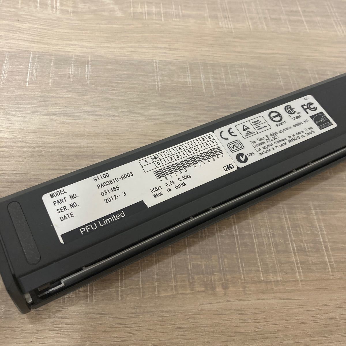 ★美品★ 富士通 FUJITSU ScanSnap S1100 FI-S1100 スキャナー スキャンスナップ_画像7