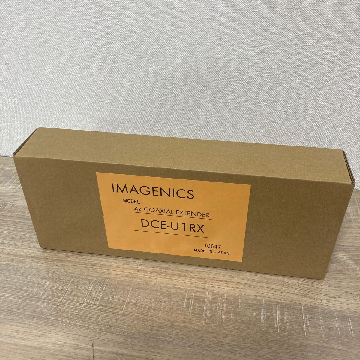 ★未開封品★ IMAGENICS DCE-U1RX 4K映像対応 HDMI信号同軸延長器・受信器 ② 10647の画像1