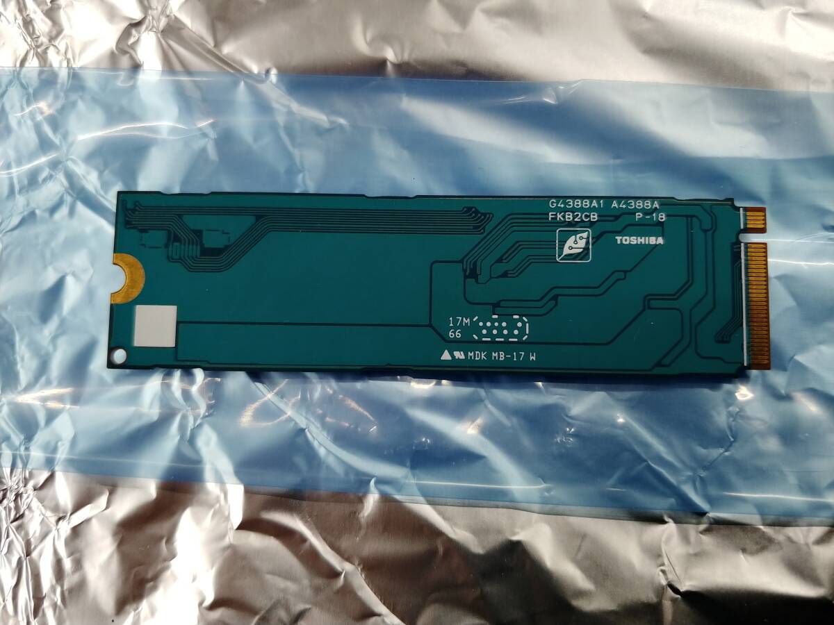 TOSHIBA M.2 2280 NVMe SSD 256GB KXG50ZNV256G ②_画像3