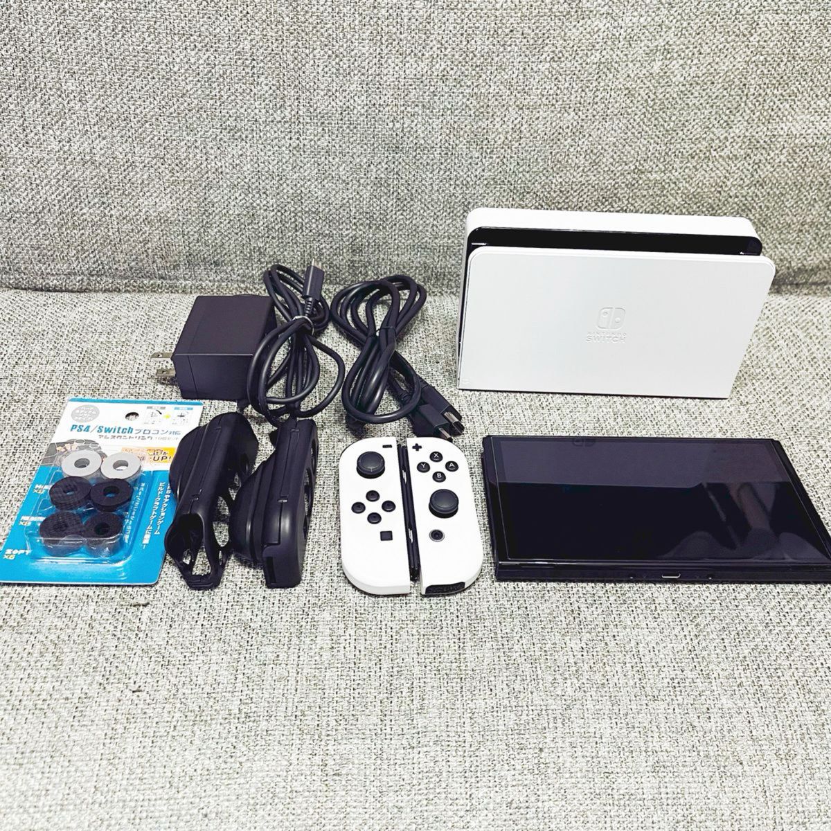 任天堂】有機ELモデル Nintendo Switch ホワイト HEG-001 画面 任天堂】有機ELモデル Nintendo Switch ホワイト HEG-001 画面