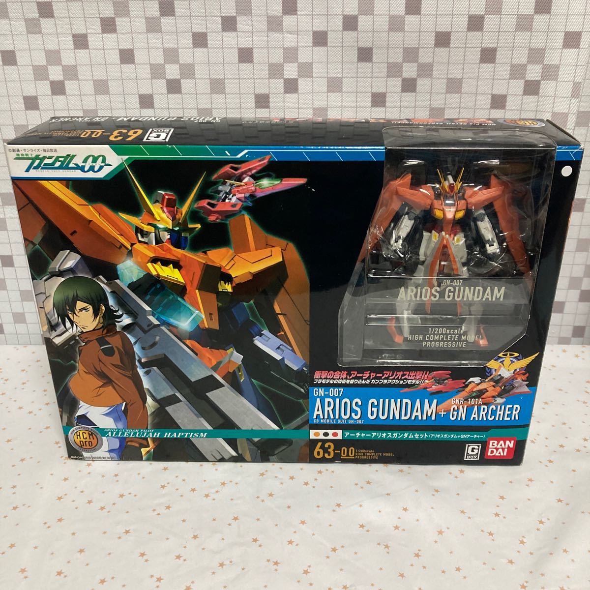 gro ハイコンプロ HCM Pro 1/200スケール 機動戦士ガンダム00 ダブルオー アーチャーアリオスガンダムセット ＋GNアーチャー_画像1