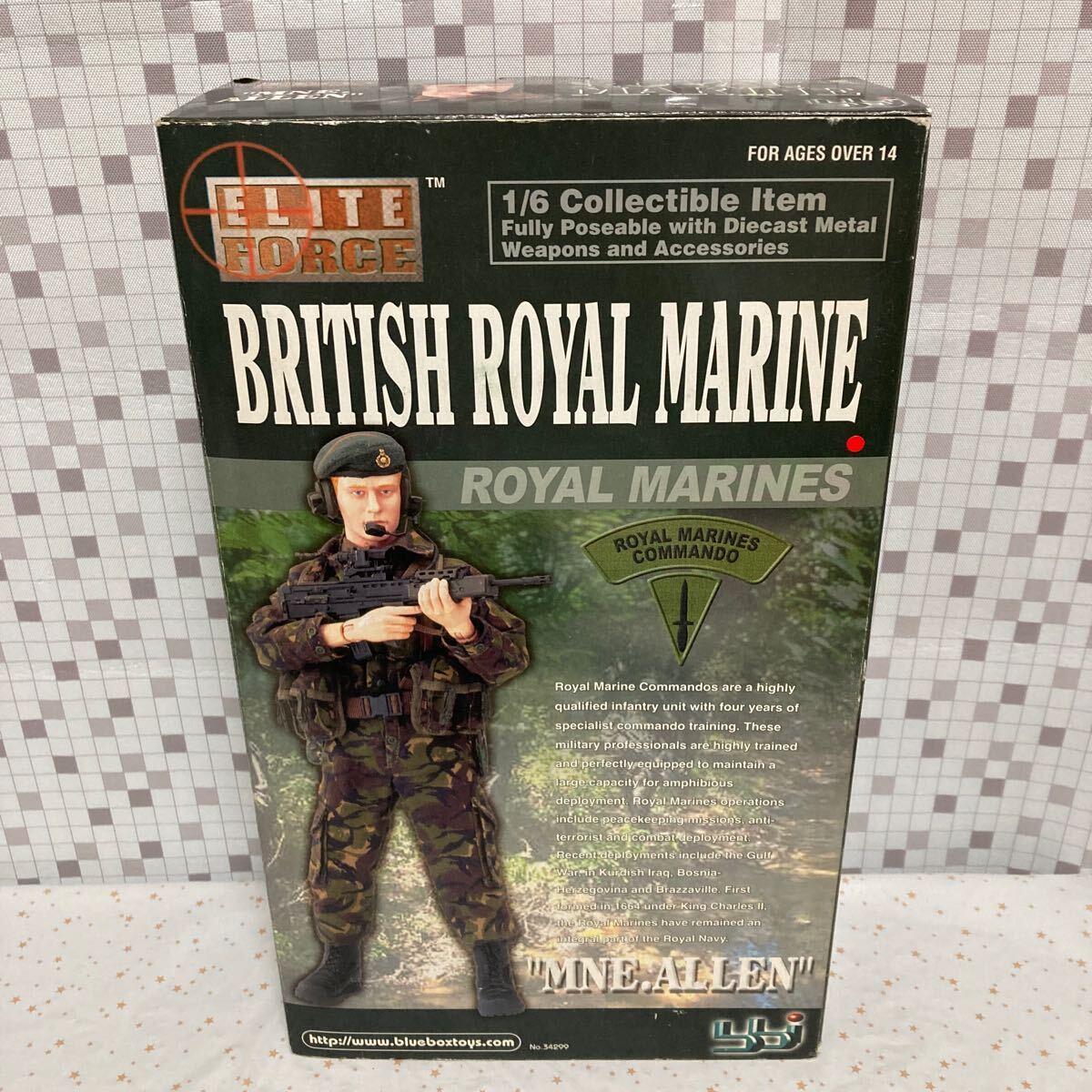 igoo[ unused ] Royal marine Elite force 1/6 scale military figure 
