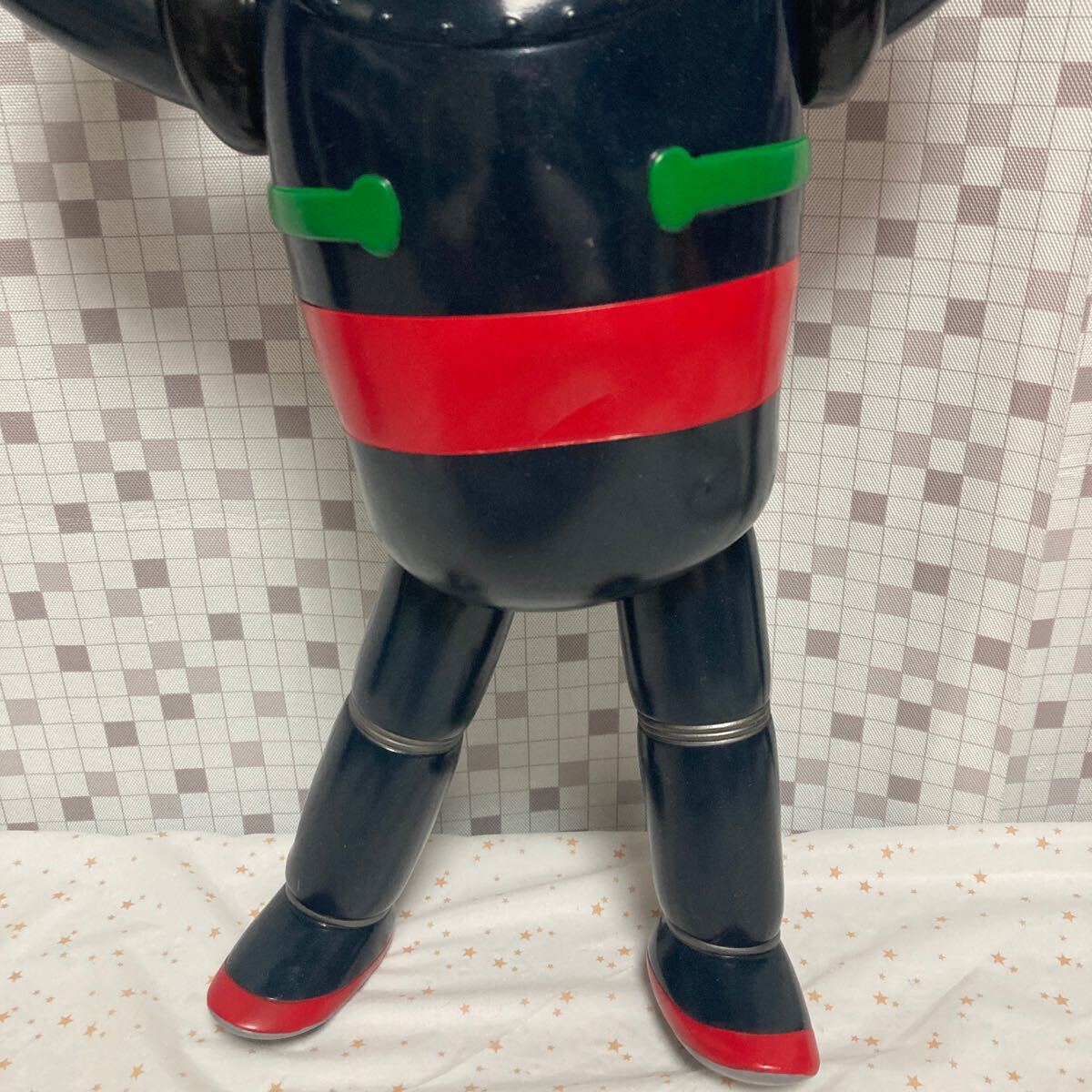 nsio Rocket Pro mega figure Tetsujin 28 number sofvi figure width mountain brilliance light production height approximately 36cm head .. height approximately 32cm