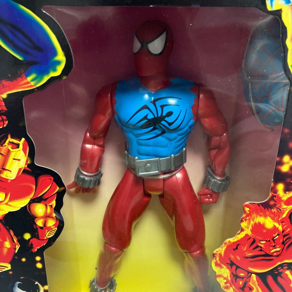 iooo[ нераспечатанный ]TOYBIZ игрушка bizma- bell Universe 10 дюймовый action фигурка SPIDER-MAN Человек-паук алый Spider 