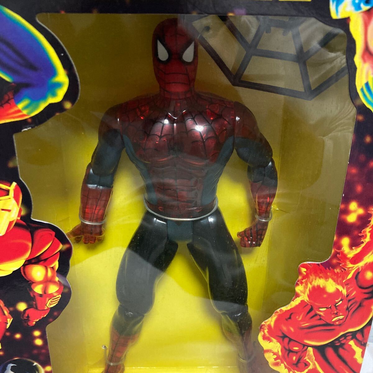 iooo[ unopened ]MARVEL SPIDER MAN Night Shadow Spider-Man NIGHT SHADOW SPIDER MAN figure TOY BIZ toy biz