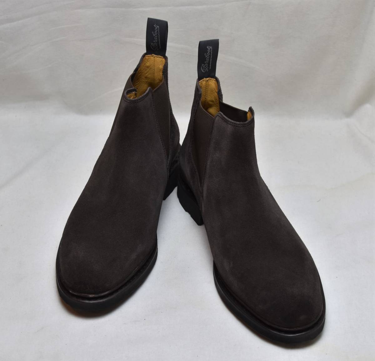 SALE!! Paraboot paraboot car n four ruCHAMFORT VEL TOGO dense brown suede 128448-6 24.5-25cm corresponding unused goods France made 