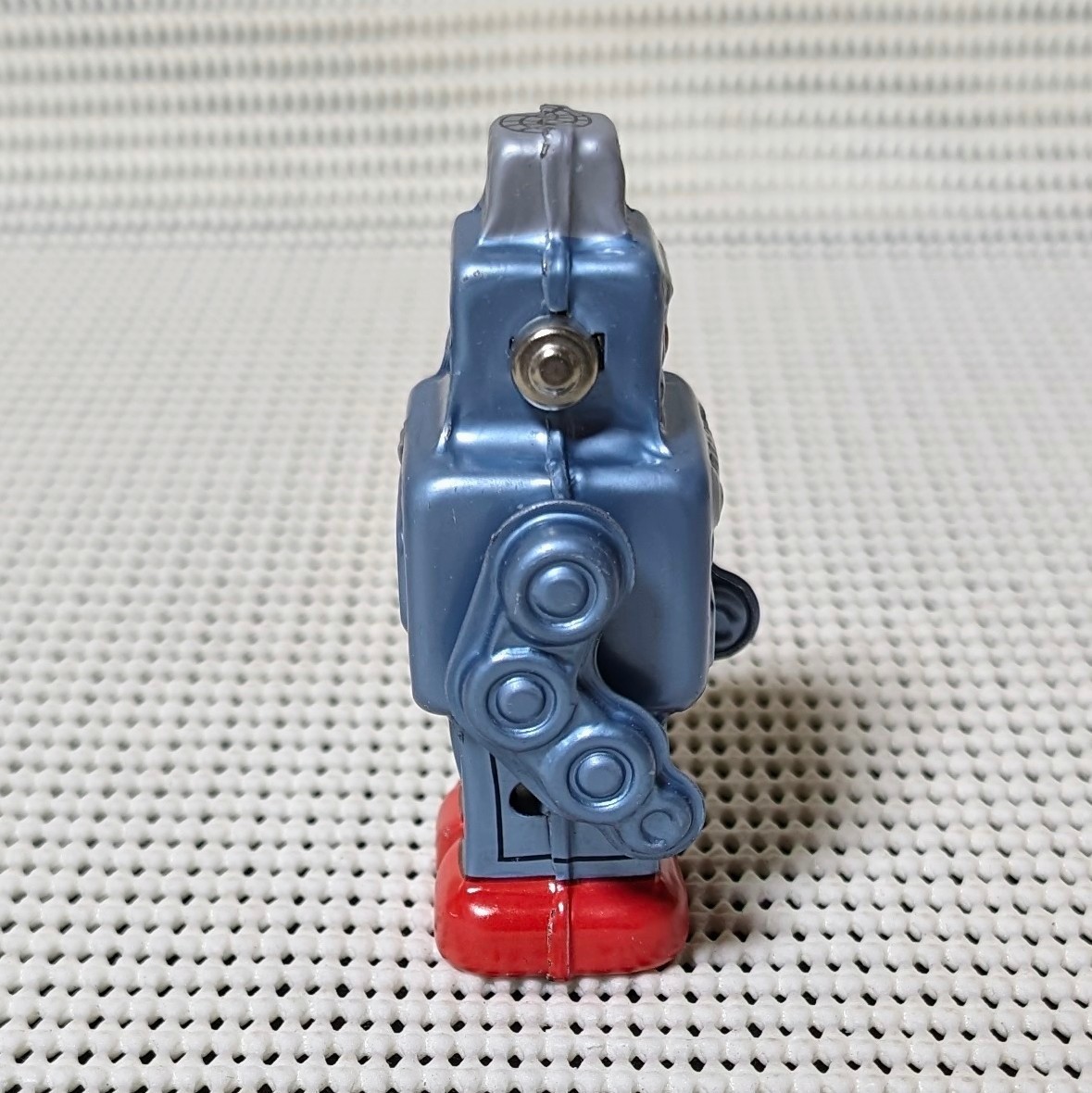 美品　動作品　TINTOY ROBOT WIND-UP 日本製 ブリキ おもちゃ ゼンマイ 歩行ロボット 箱付き 現状品