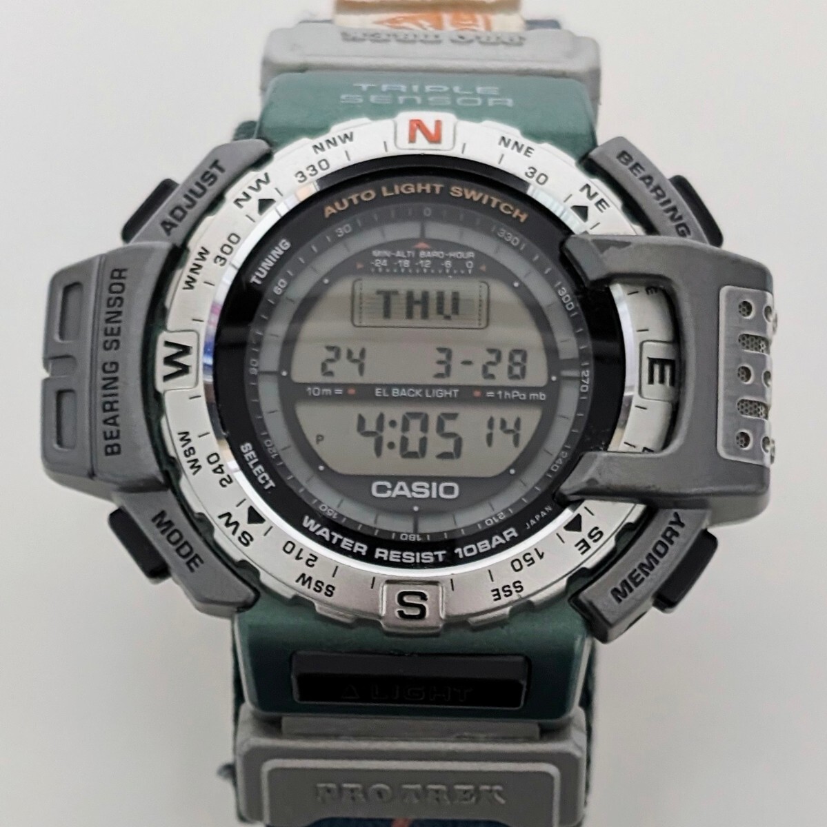 Yahoo!オークション - 美品 CASIO PROTREK TRIPLE SENSOR カシオ Yahoo!オークション - 美品 CASIO PROTREK TRIPLE SENSOR カシオ